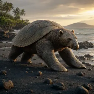 Bear + Sea turtle